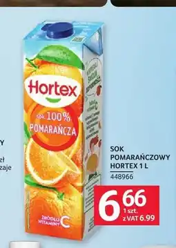 Selgros Sok pomarańczowy Hortex oferta