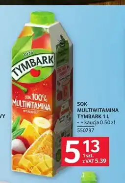 Selgros Sok multiwitamina Tymbark oferta