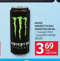 Selgros Napój energetyczny Monster Energy oferta