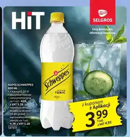 Selgros Napój gazowany Schweppes Indian Tonic oferta