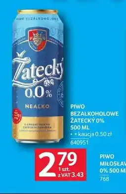 Selgros Piwo bezalkoholowe Žatecký 0,0% oferta