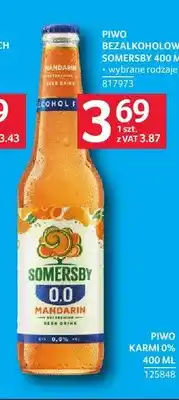 Selgros Piwo bezalkoholowe Somersby Mandarin 0,0% oferta