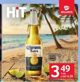Selgros Piwo Corona Extra oferta