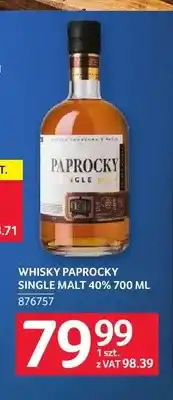 Selgros Whisky Paprocky Single Malt oferta