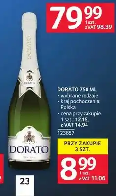 Selgros Wino musujące Dorato oferta