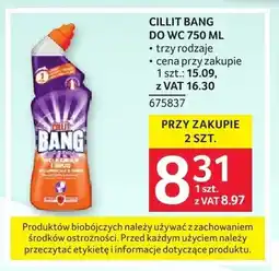 Selgros Płyn do WC Cillit Bang oferta