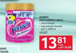 Selgros Odplamiacz Vanish Oxi Action oferta