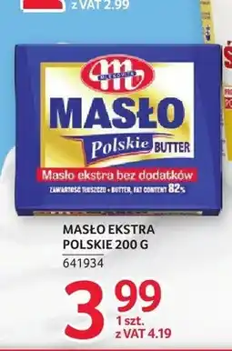 Selgros Masło ekstra Polskie Mlekovita oferta