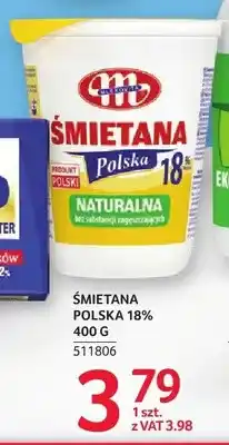 Selgros Śmietana Polska 18% Mlekovita oferta