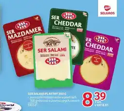 Selgros Ser Mazdamer plastry Mlekovita oferta