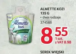 Selgros Serek twarogowy Almette kozi oferta