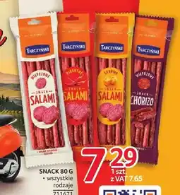 Selgros Przekąska Salami Snack Wieprzowe Tarczyński oferta