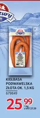 Kiełbasa podwawelska złota Mazury