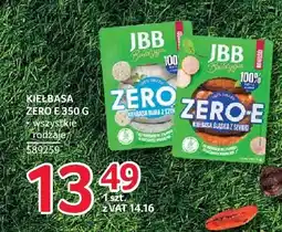 Selgros Kiełbasa biała z szynki Zero E JBB Bałdyga oferta
