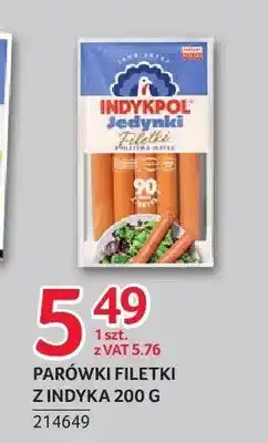 Selgros Parówki Filetki z indyka Indykpol oferta