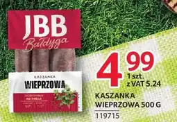 Selgros Kaszanka wieprzowa JBB Bałdyga oferta