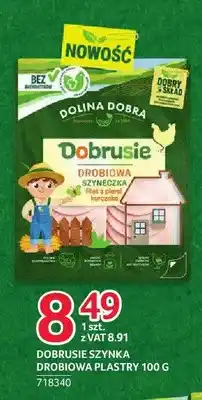 Selgros Szynka drobiowa Dobrusie Dolina Dobra plastry oferta