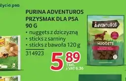 Selgros Przysmak dla psa Purina Adventuros Nuggets z dziczyzną oferta
