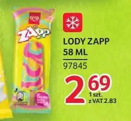 Selgros Lody Zapp oferta