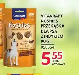 Selgros Noshies przekąska dla psa z indykiem Vitakraft oferta