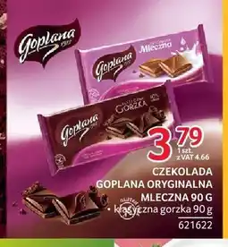 Selgros Czekolada Goplana oryginalna mleczna oferta