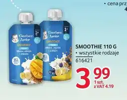 Selgros Smoothie Gerber Junior banan mango i zboża oferta