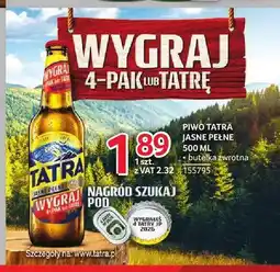 Selgros Piwo Tatra Jasne Pełne oferta