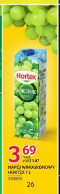 Selgros Napój Winogronowy Hortex oferta