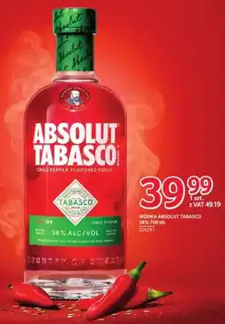 Selgros Wódka Absolut Tabasco oferta