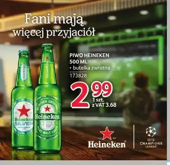 Selgros Piwo Heineken Silver oferta