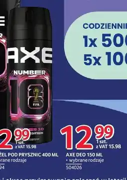 Selgros Dezodorant Axe Number 10 Limited Edition oferta