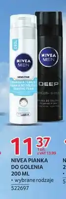 Selgros Pianka do golenia Nivea Men Sensitive oferta