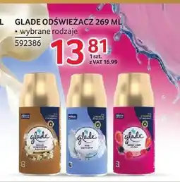 Selgros Odświeżacz powietrza Glade Sandalwood & Jasmine oferta