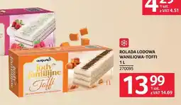 Selgros Rolada lodowa Augusto Waniliowo-Toffi oferta