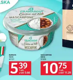 Selgros Serek Mascarpone Granarolo oferta