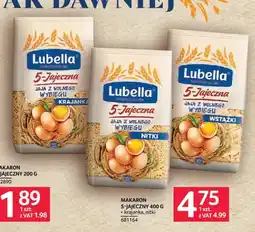 Selgros Makaron 5-jajeczny Wstążki Lubella oferta