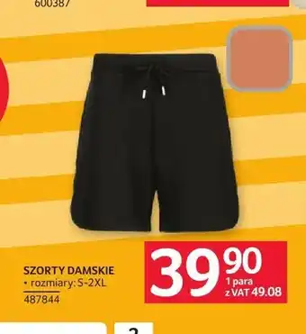 Szorty damskie