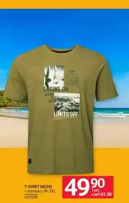 Selgros T-shirt męski Engine On oferta