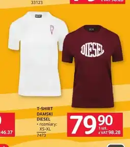 Selgros T-shirt damski Diesel oferta