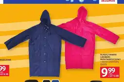 Selgros Płaszcz damski przeciwdeszczowy oferta