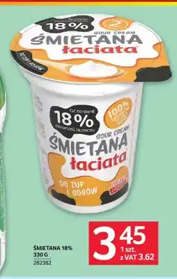 Selgros Śmietana 18% Łaciata oferta