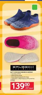 Selgros Buty dziecięce Brubeck Merino oferta