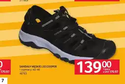 Selgros Sandały męskie Lee Cooper oferta