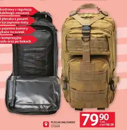 Selgros Plecak militarny oferta