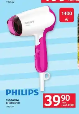 Selgros Suszarka do włosów Philips BHD003/00 oferta