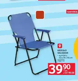 Selgros Krzesło składane oferta