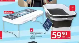 Selgros Kosz piknikowy 2w1 składany oferta