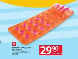 Selgros Materac dmuchany Beach Bed oferta