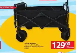 Selgros Wózek składany oferta