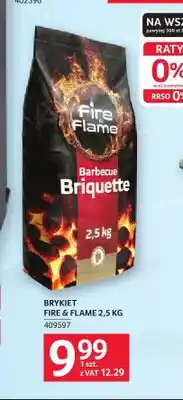 Selgros Brykiet do grilla Fire & Flame oferta